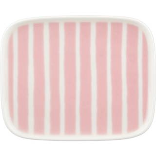 Marimekko Oiva Piccolo tallerken 12x15 cm Pink