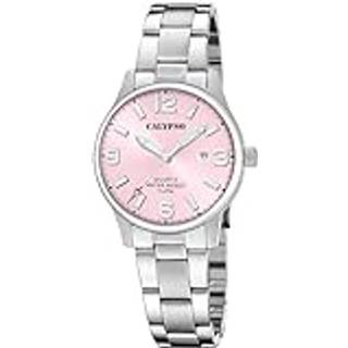 Calypso K5861/5 Damenuhr Quarz Stahl/Rosafarben