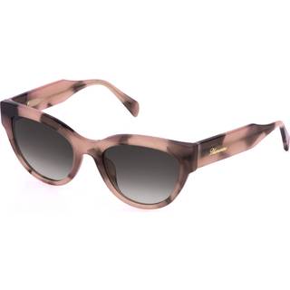 Blumarine Kvinde SBM866 0ALD Solbriller Acetat Havana Brun Sommerfugl Normal Skygge