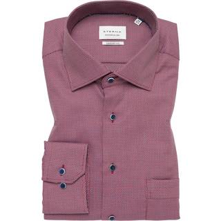 COMFORT FIT Shirt in red structured