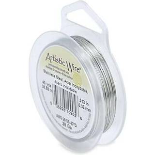 Kunstnerisk ledning 28 gauge rustfrit st?l h?ndv?rk smykker indpakningstr?d 40 YD