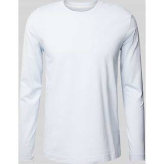 Marc O'Polo Herren Longsleeve blau meliert