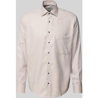 COMFORT FIT Shirt in beige structured
