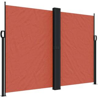 Sammenrullelig Sidemarkise Terrakotta - 180 x 1000 cm