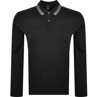 Poloshirt i merceriseret bomuld med slim fit og detaljer på kraven