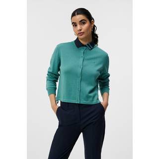 J. LINDEBERG Thalia strikjakke, grøn