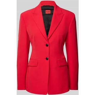 Blazer med regular fit i materiale med stræk