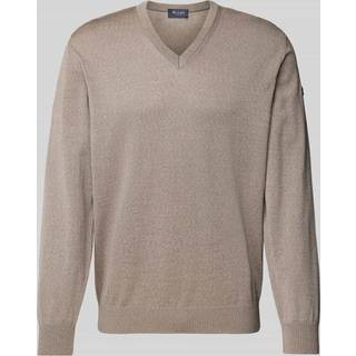 Maerz Herren Pullover braun unifarben
