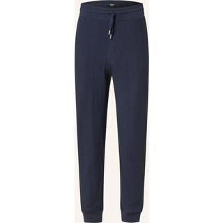 BOSS Waffle Structure Joggers Navy