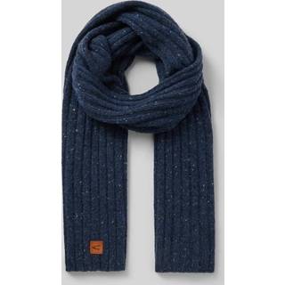 camel active Herren Schal blau Alpaka