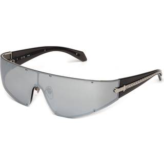 Just Cavalli Unisex SJC113 579X Solbriller Metal Palladium Røg Maske Normal Spejl