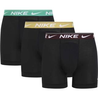 Nike Ultra Comfort Boxer Shorts 3 Pack Men - Black, Multicoloured, Size S - black