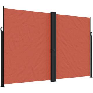 Sammenrullelig Sidemarkise Terrakotta - 220 x 1200 cm