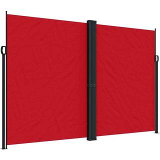 Sammenrullelig Sidemarkise Rød - 220 x 1000 cm