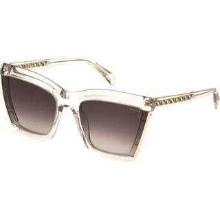 Police Kvinde SPLP44 NEBULA 1 01AH Solbriller Acetat Rosa Violet Firkantet Normal Skygge