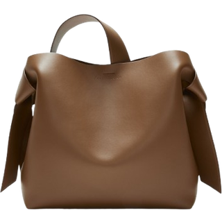 Acne Studios Musubi Medium leather shoulder bag - brown - One Size