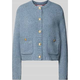 Tommy Hilfiger Tommy Hilfiger Blue Button Knit Cardigan
