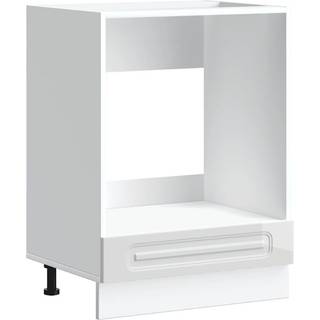 Ovnskab Kalmar Konstrueret Træ Højglans Hvid