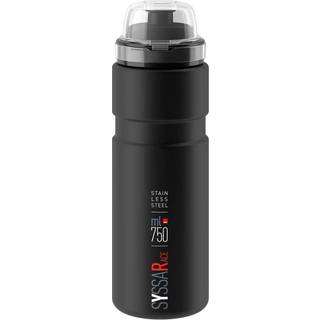 Elite Syssa Race drikkeflaske i rustfrit stål sort 750 ml - Farve Sort