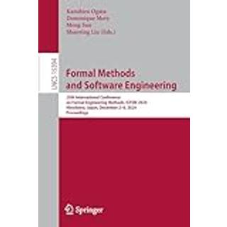 Formal Methods and Software Engineering (4, 2024) |