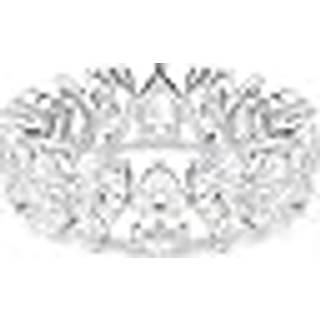 Matrix Vittore Ring, Tropfenschliff, Weiß, Silberfarbenes Finish