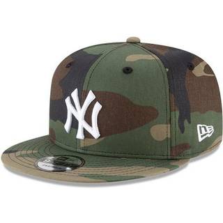 New Era 9FIFTY MLB New York Yankees Grøn Kamouflage Justerbar Snapback Kasket 11941920 - Én størrelse