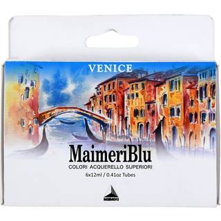 Maimeri Blu Sæt med akvarel maling Venice 6 x 12 ml