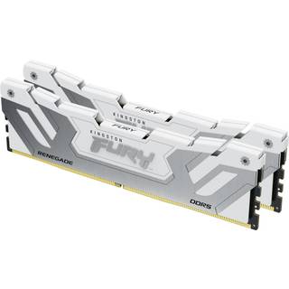 Kingston FURY Renegade DDR5-8400 - 48GB - CUDIMM til Intel - CL40 - Dual Channel (2 pcs) - Intel XMP - Hvid