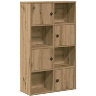 bogreol 60x24x101,5 cm konstrueret træ kunsteg