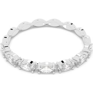 Vittore Ring, Marquise Schliff, Weiß, Rhodiniert