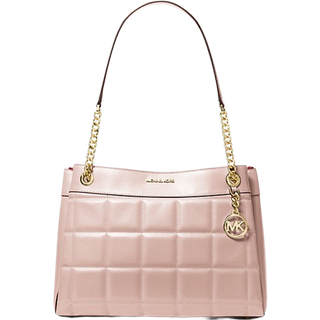 MK Susan Medium Quilted Leather Tote Bag - Pink - Michael Kors - ONE SIZE