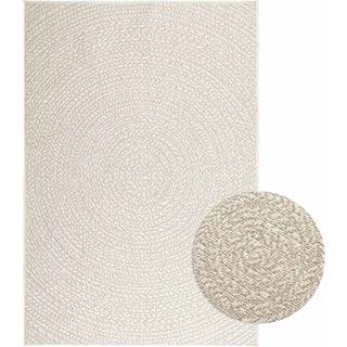 gulvtæppe ZIZUR 120x170 cm jute-look indendørs og udendørs