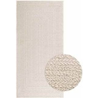 gulvtæppe ZIZUR 100x200 cm jute-look indendørs og udendørs