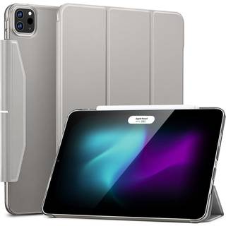 iPad Pro 13" (2024) ESR Tri-Fold Flip Cover m. Plads til Apple Pencil - Grå