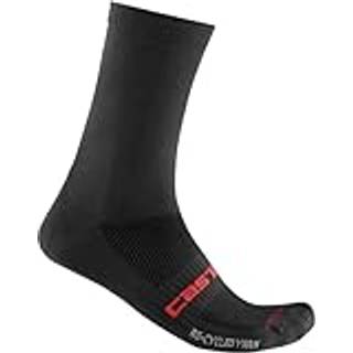 Castelli Re-Cycle Thermal 18 cykelstrømper sort - Skostørrelse 35-39