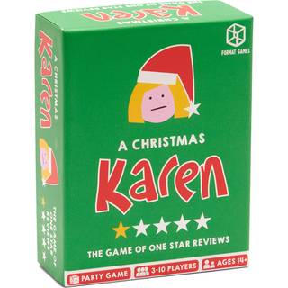 Formatspil A Christmas Karen Party Game - Festive Bluffing Game med en -stjernet anmeldelser! Sjovt spil til familie spil nat i alderen 14 3-10 s