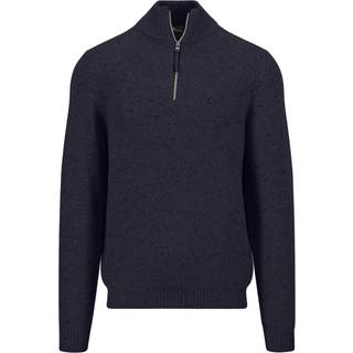 Fynch-Hatton Herren Troyer blau unifarben