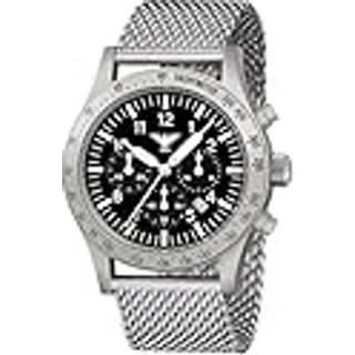 KHS PLASSC.MS Herren-Armbanduhr Platoon Solar Chronograph Stahl Meshband