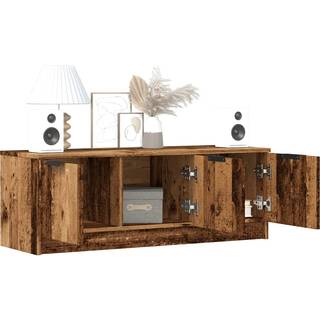 Tv-Bord 102X35X36,5 Cm Konstrueret Træ - Gammelt træ