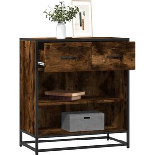 Skuffeskab 68X35X76 Cm Konstrueret Træ Etræsfarve - Røget eg