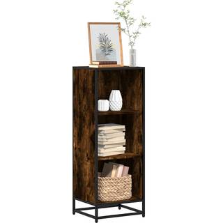 Bogreol 60X35X170,5 Cm Konstrueret Træ Etræsfarve Røget Eg - 40 cm / 107.5 cm