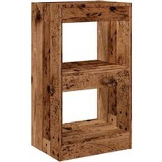 Bogreol/Rumdeler 40X30X72 Cm - Gammelt træ