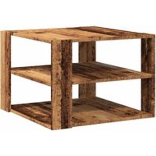 Sofabord 59,5X59,5X40 Cm Konstrueret Træ - Gammelt træ