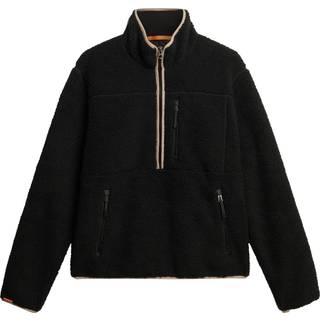 Superdry Superdry Black Outdoor Half Zip Boxy Fleece