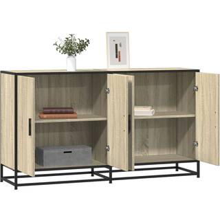 Skænk 134X35X76 Cm Konstrueret Træ - Sonoma-eg