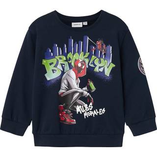 Name It Dark Sapphire Spiderman Sweatshirt