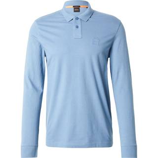 Slim fit poloshirt i bomuld med stræk og logomærke