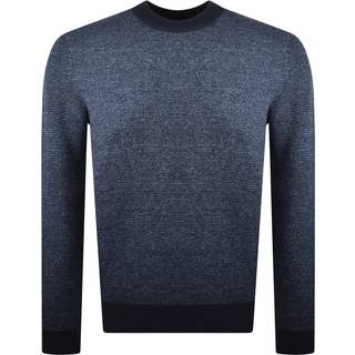 BOSS Aspoki Knit Jumper Navy