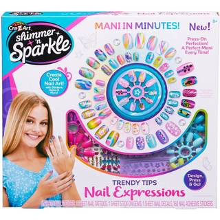 Shimmer n Sparkle Trendy tips nail expressions