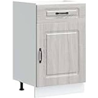 Køkkenunderskab Kalmar Konstrueret Træ Grå Sonoma